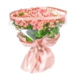 Букет из роз «Прозрачная любовь»